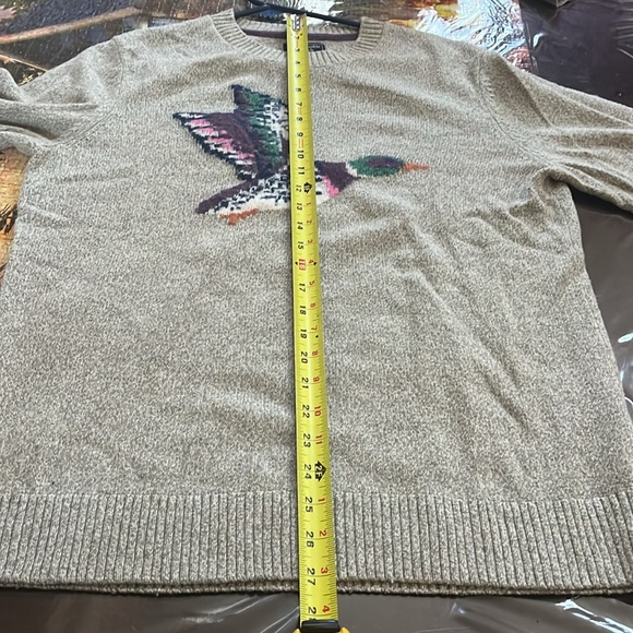 Abercrombie & Fitch Duck Design Wool Blend Crewneck Sweater Size M - Picture 9 of 10